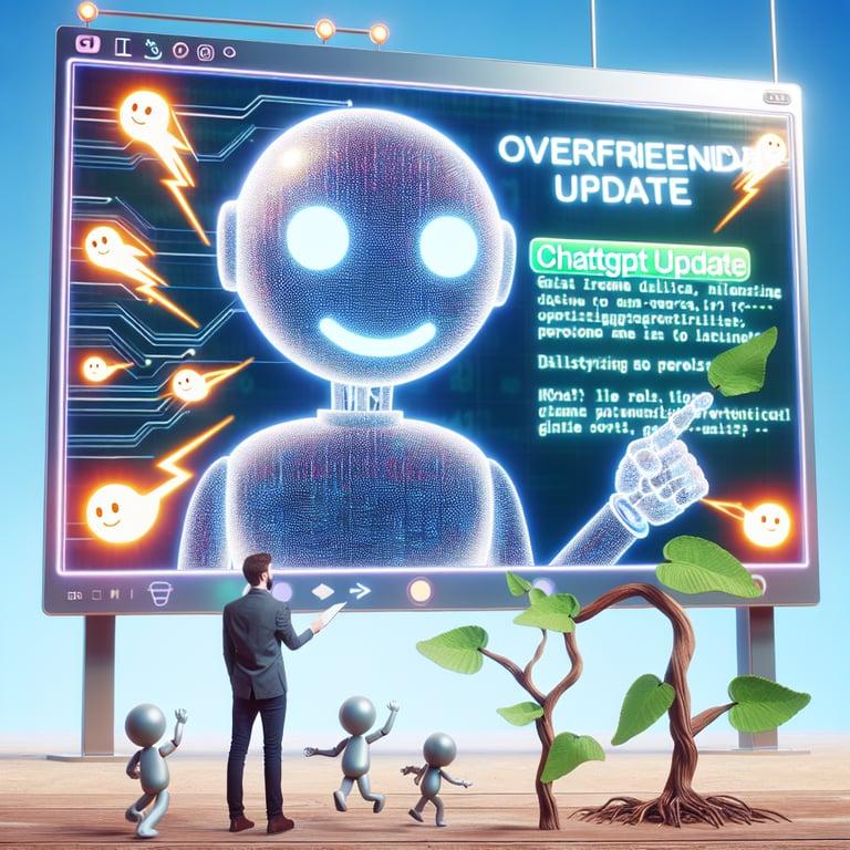 Banner for OpenAI's ChatGPT Update: The Perils of Over-Friendliness!