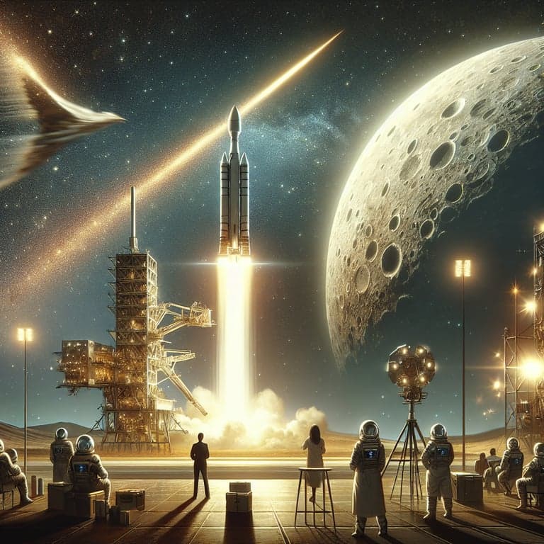 Banner for NASA's Artemis II Mission: Ready for Liftoff to Lunar Orbit!