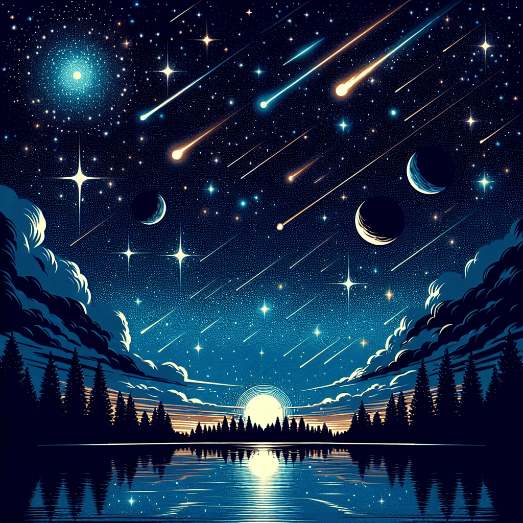 January 2025 Skywatching: A Celestial Delight with Meteor Showers and Planetary Conjunctions!