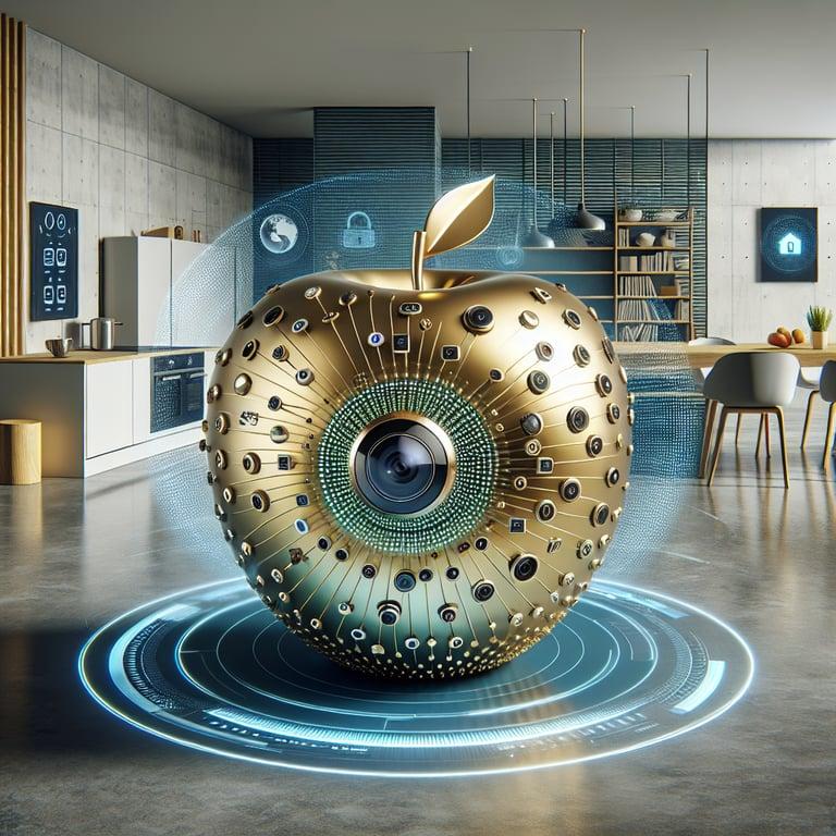 Banner for Apple Eyes Smart Home Future with Innovative Security System