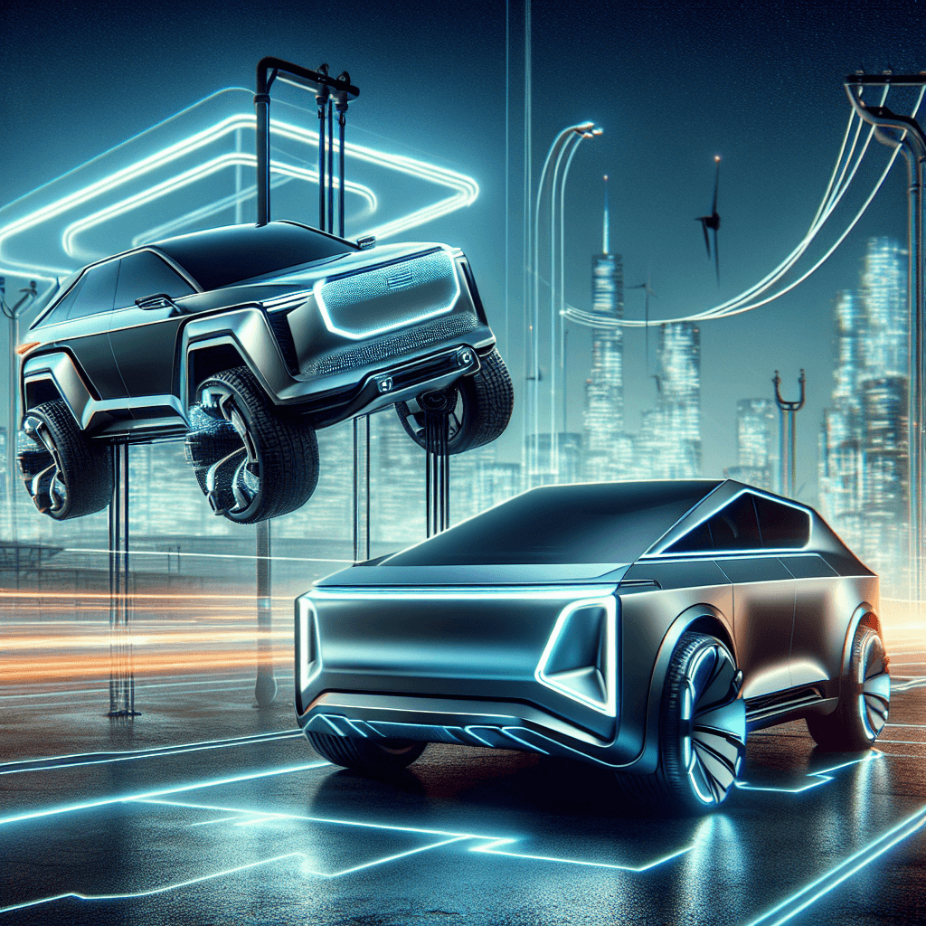 Banner for Tesla Hints at Upcoming Cyber SUV and Compact Cybertruck: The Future is Electric