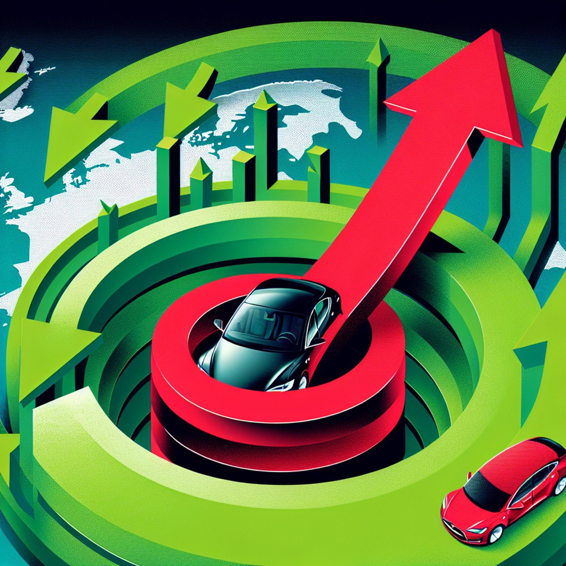 Banner for Tesla's Tumble in Europe: Sales Slump Amidst Booming EV Market