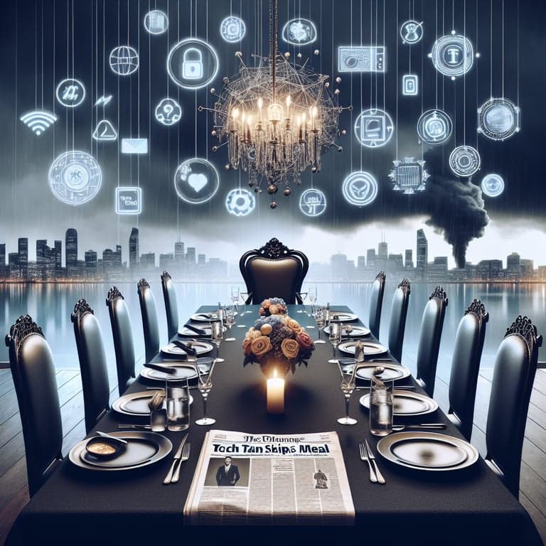 Elon Musk Misses Trump's Dinner with Tech Titans - What's Brewing?