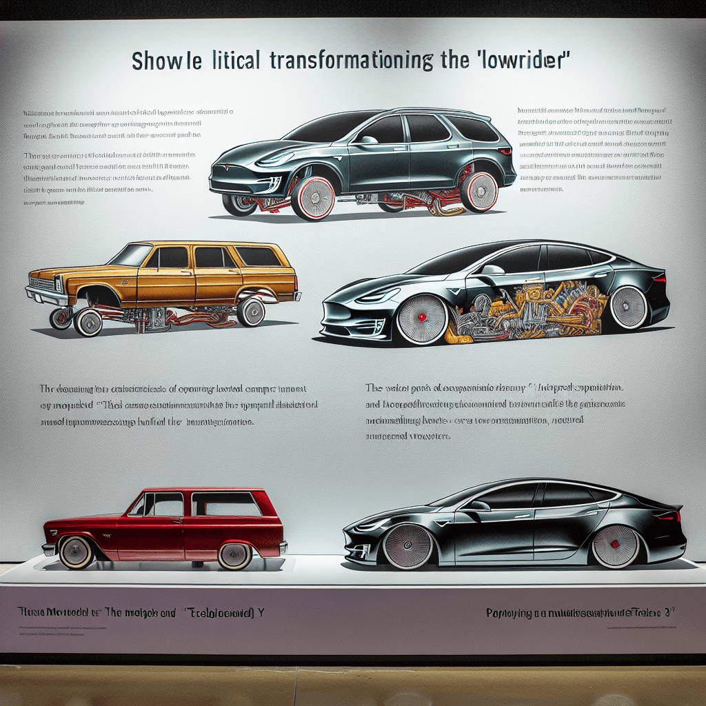 Tesla Model Y and Model 3 Get a Lowrider Makeover by T-Demand!