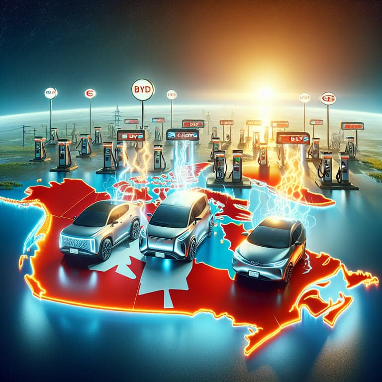 Chinese EV Giants BYD, Chery, and Geely Set to Electrify Canada by 2026: What This Means for the Auto Industry