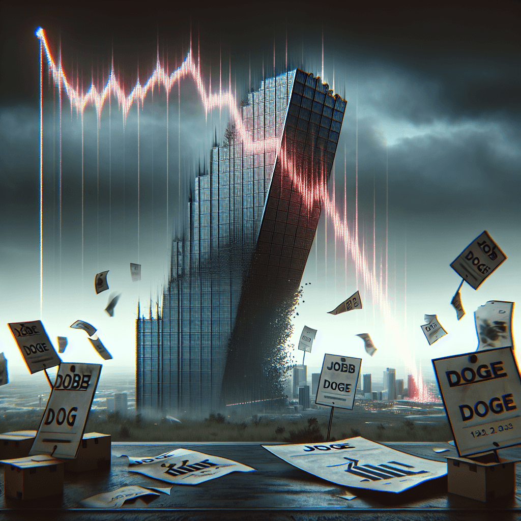 Banner for US Employers Announce Largest Job Cuts Since 2020 Amid DOGE Layoffs