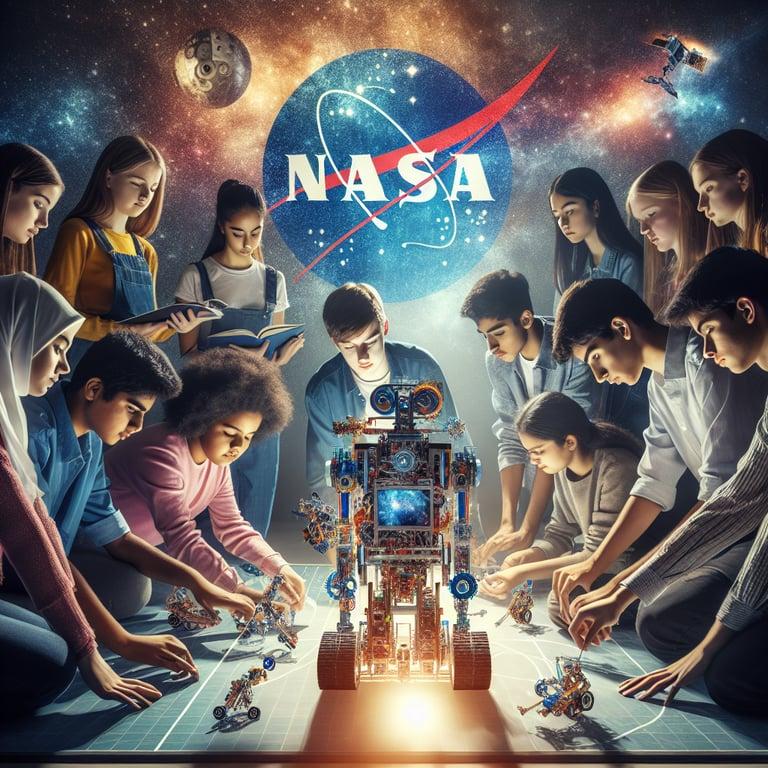 Banner for High School Robotics Club Reaches for the Stars with NASA Collaboration