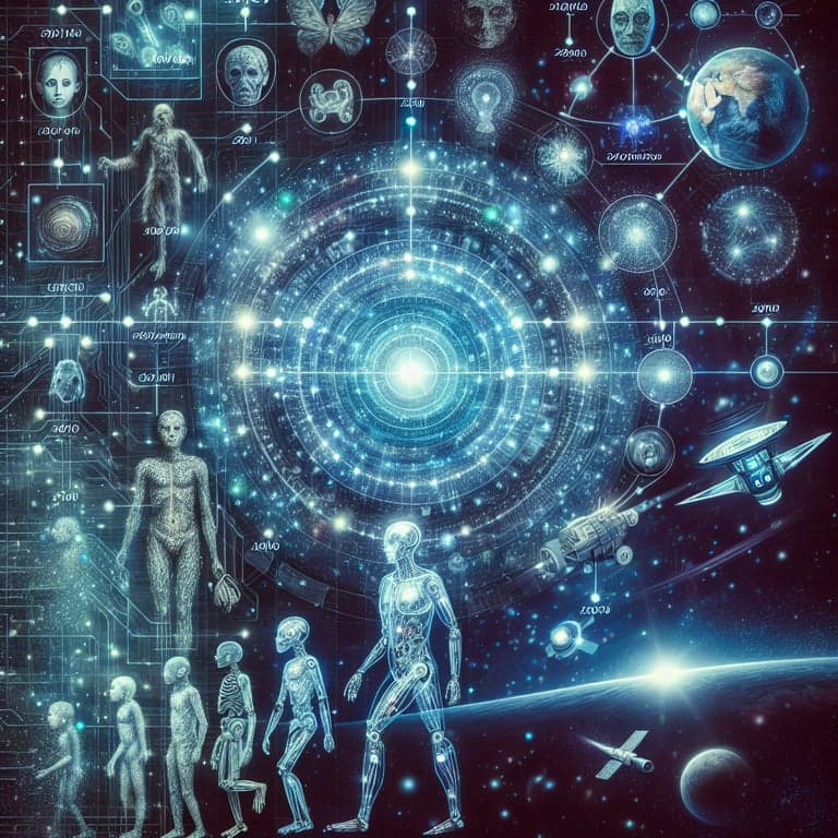 AI Explores Human Evolution Across the Cosmos: A 50,000-Year Journey