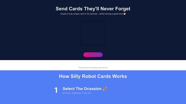 Thumbnail image for Silly Robot Cards