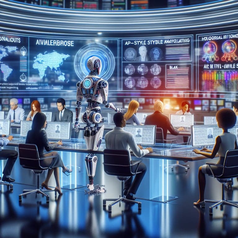 Banner for AI Revolutionizes Newsrooms: Navigating the Future of Journalism in 2025