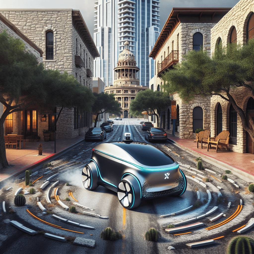 Tesla's Robotaxi Adventure: A Bumpy Ride in Austin's Lane