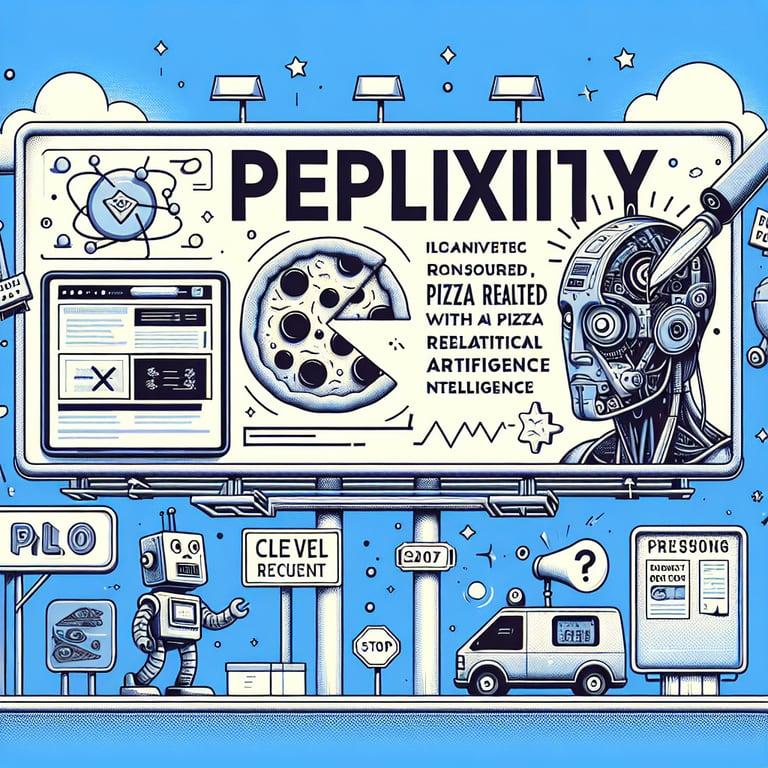 Banner for Perplexity Pokes Fun at Google's Pizza AI Blunder in Witty New Ad