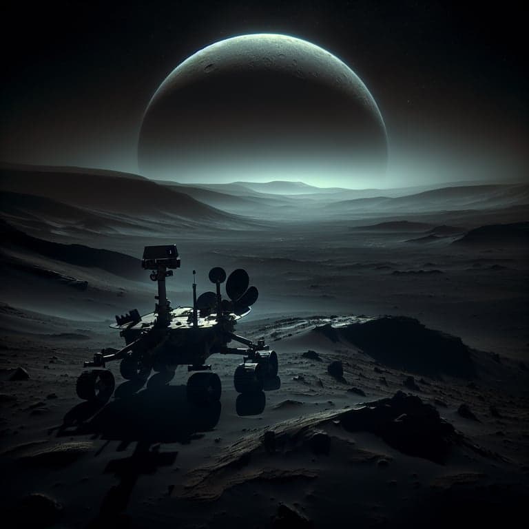 NASA's Perseverance Rover Captures Spooky Glimpse of Mars' Moon Deimos Pre-Dawn