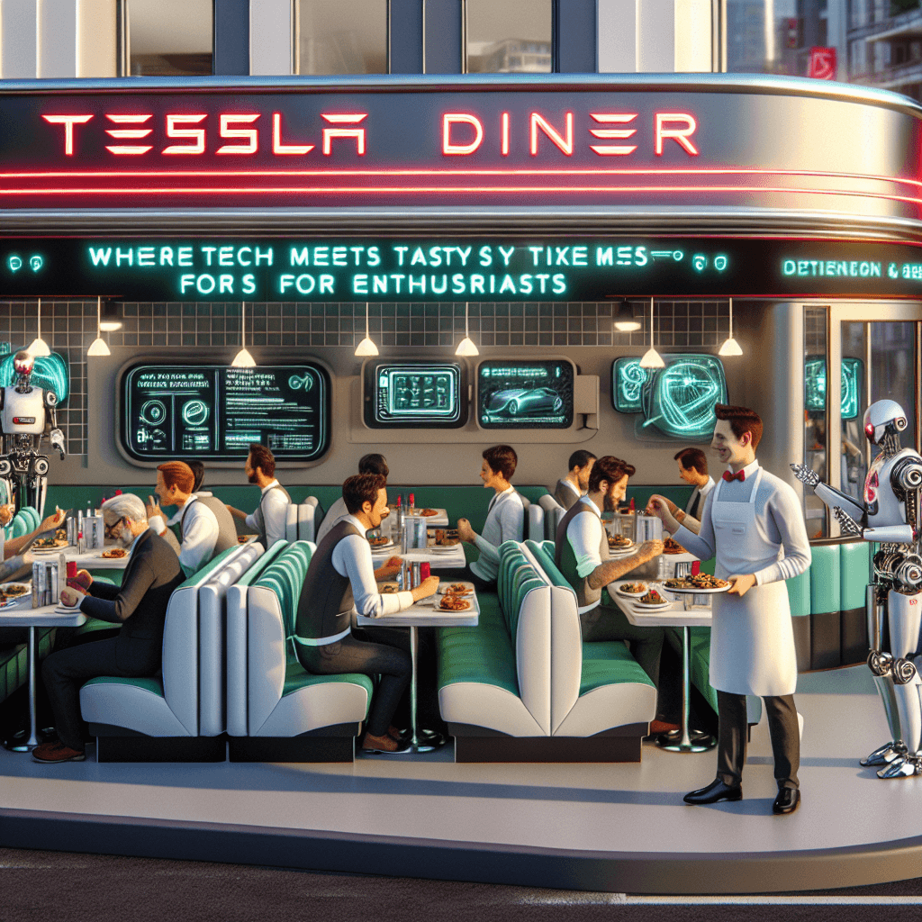 Tesla Diner: Where Tech Meets Tasty Times for Enthusiasts