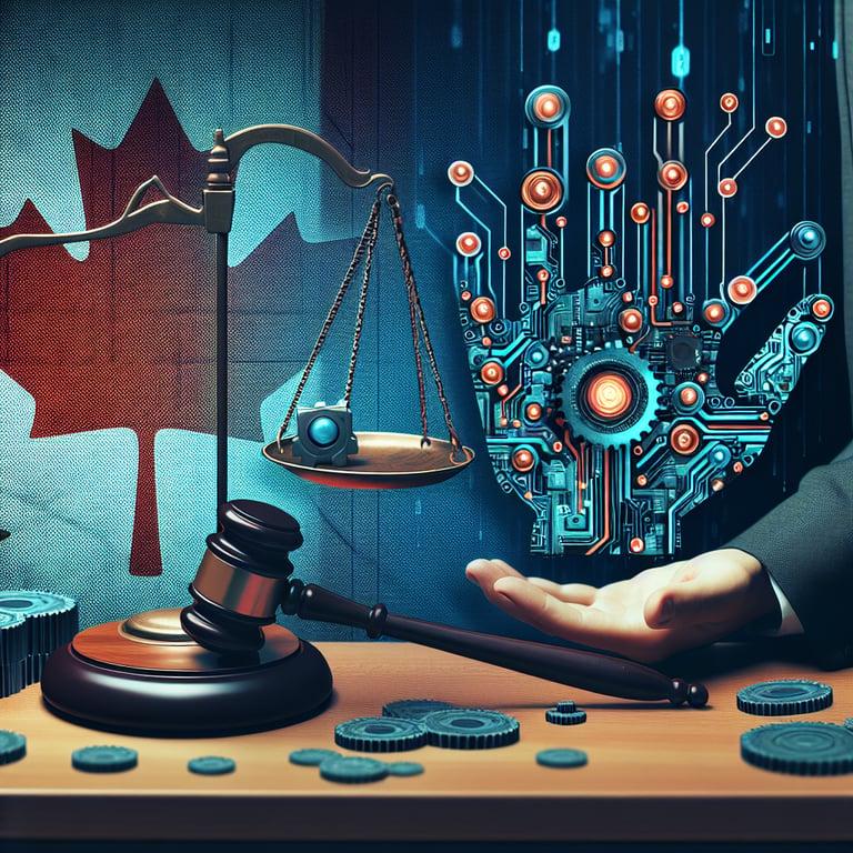Banner for Canadian Court Case Sparks Debate Over AI's Role in Copyright