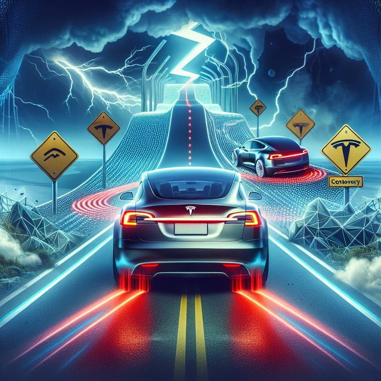 Banner for Tesla Hits the Brakes: 2025 Sales Skid Amid Fierce Competition and Controversy