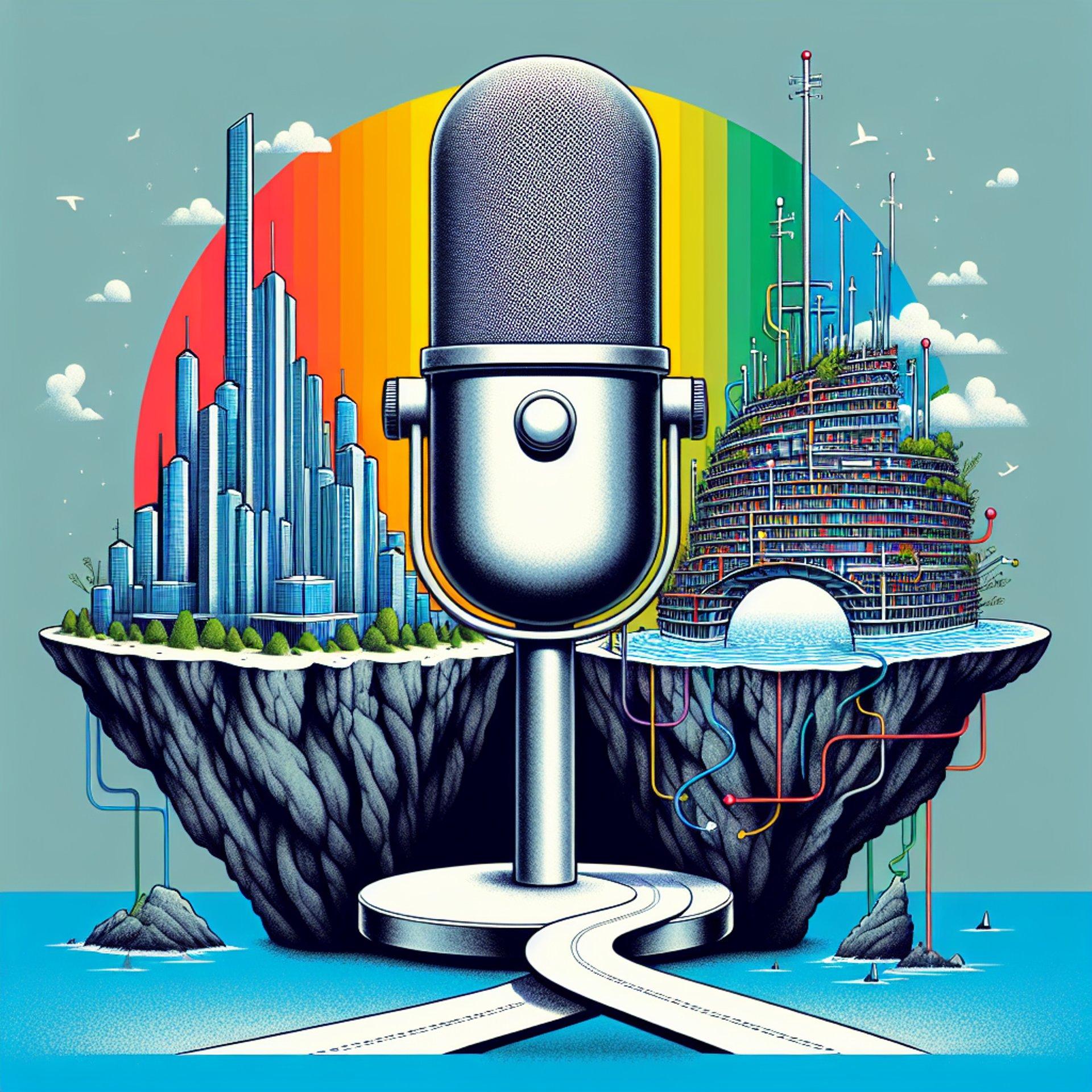 Banner for Hard Fork Podcast Dives into Google Antitrust Drama and Seasteading Dreams