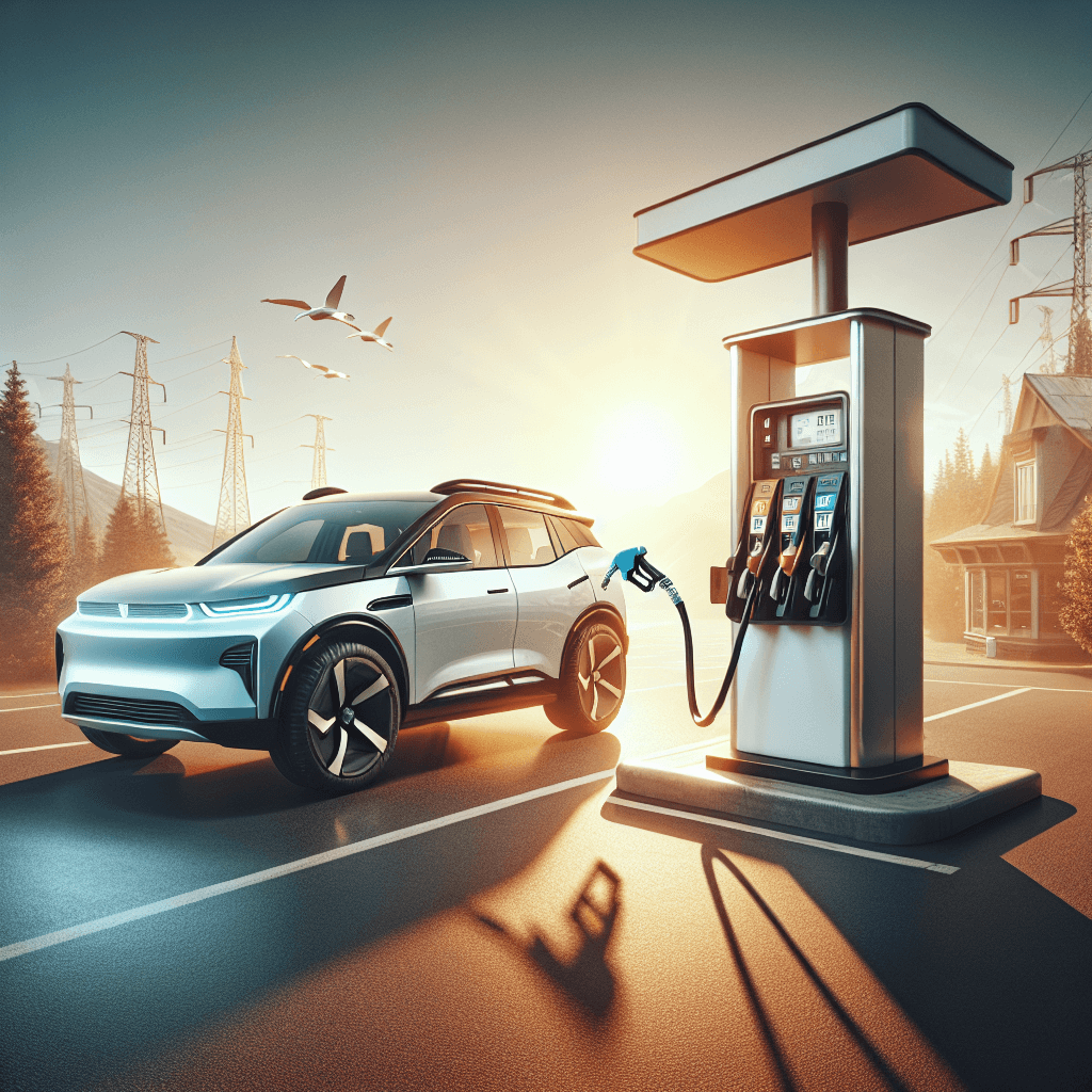 Banner for Tesla Model Y Owner Charges Up with Gas: A Creative Drive into Hybrid Territory