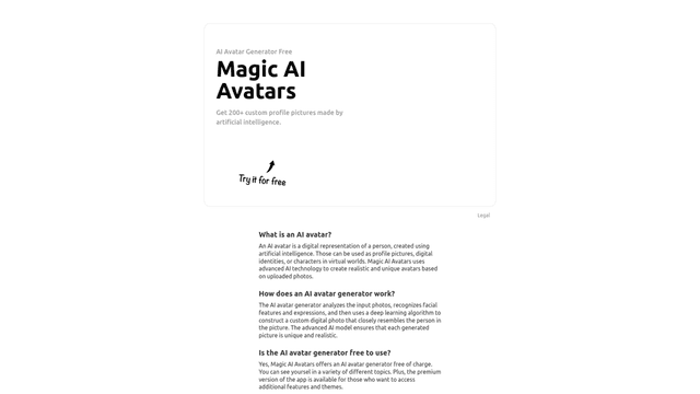 Thumbnail image for Magic AI Avatars