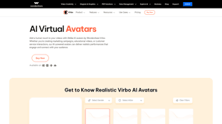 Thumbnail image for AI Virtual Avatars By Wondershare