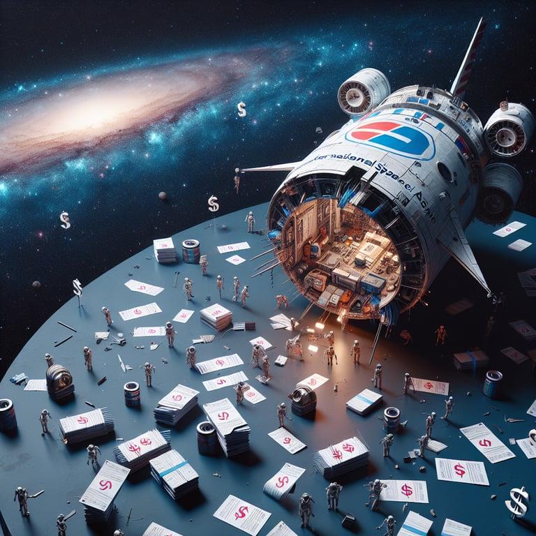 Banner for NASA Scrambles to Adjust ISS Activities Amidst Budget Cuts from Trump's Administration