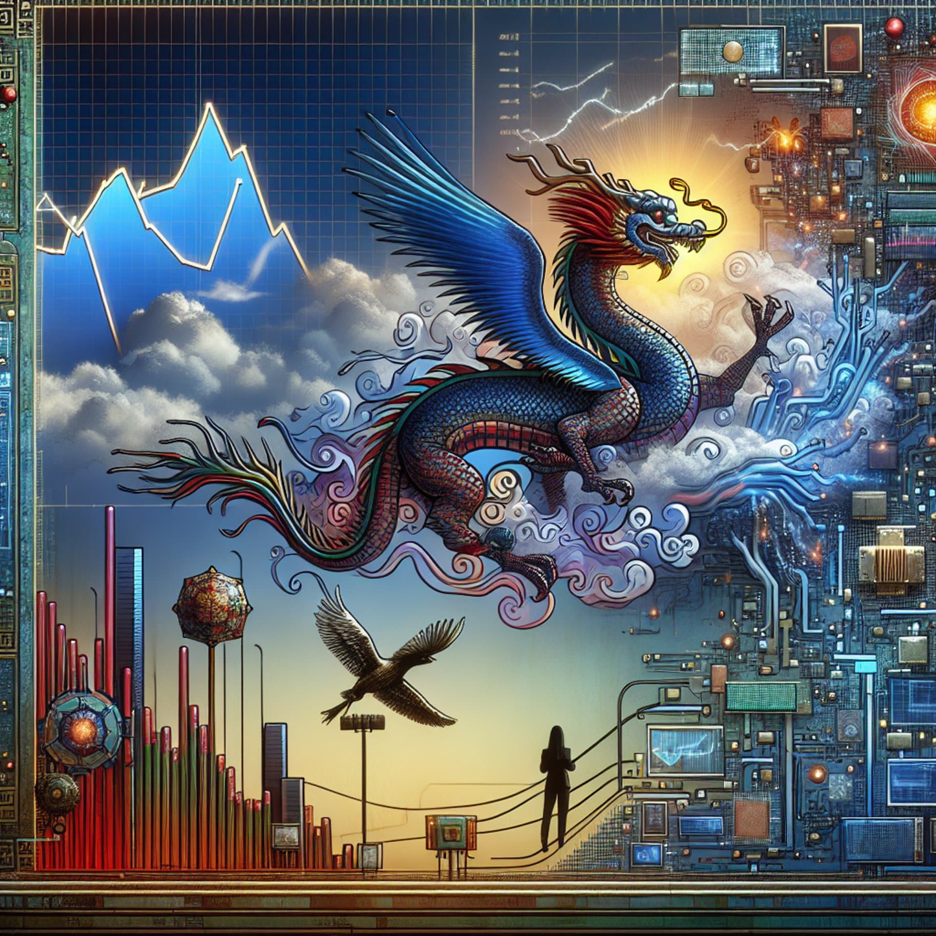 Chinese AI App DeepSeek Surpasses ChatGPT, Sparks Dramatic Market Shifts