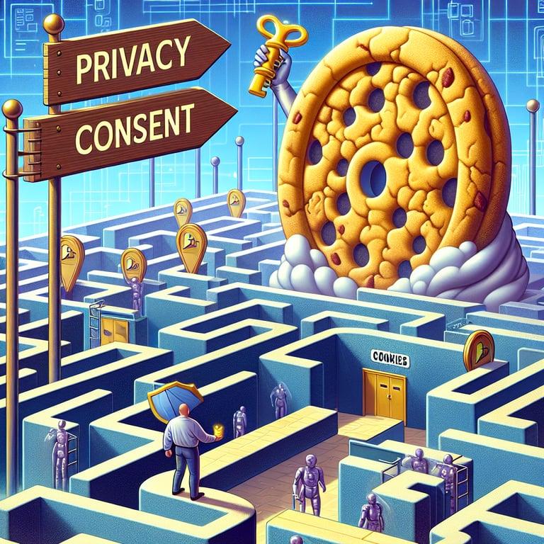 Banner for Yahoo's Cookie Conundrum: Navigating Data Privacy and User Consent