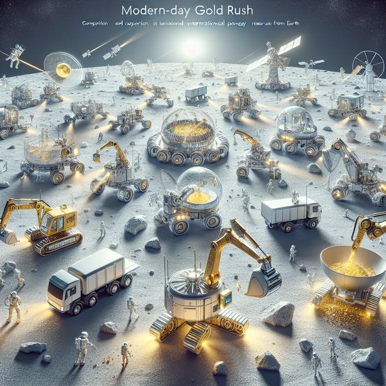 Banner for Lunar Gold Rush: How Companies Are Competing and Collaborating on the Moon