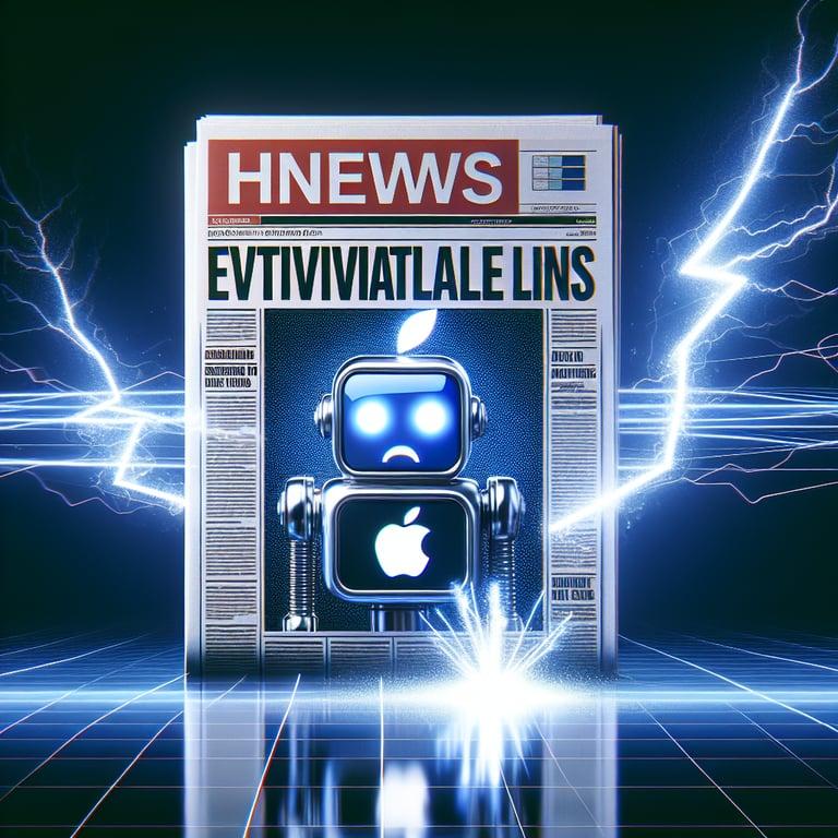 Banner for Apple's 'Intelligence' AI News Feature Sparks Controversy with False Headlines