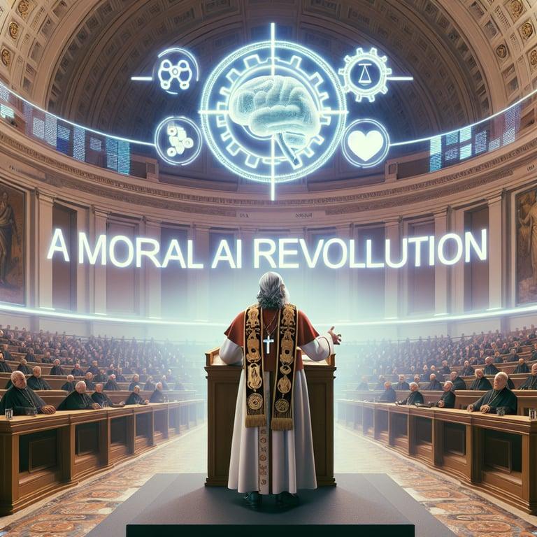 Banner for Pope Leo XIV Calls for a Moral AI Revolution at Rome Conference