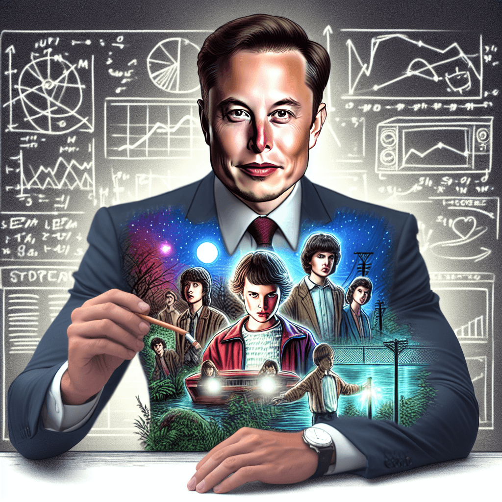 Banner for Elon Musk Joins the 'Stranger Things' Fray Amid Series Finale Controversy