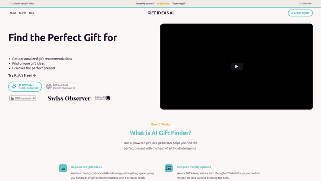 Thumbnail image for Gift Ideas AI