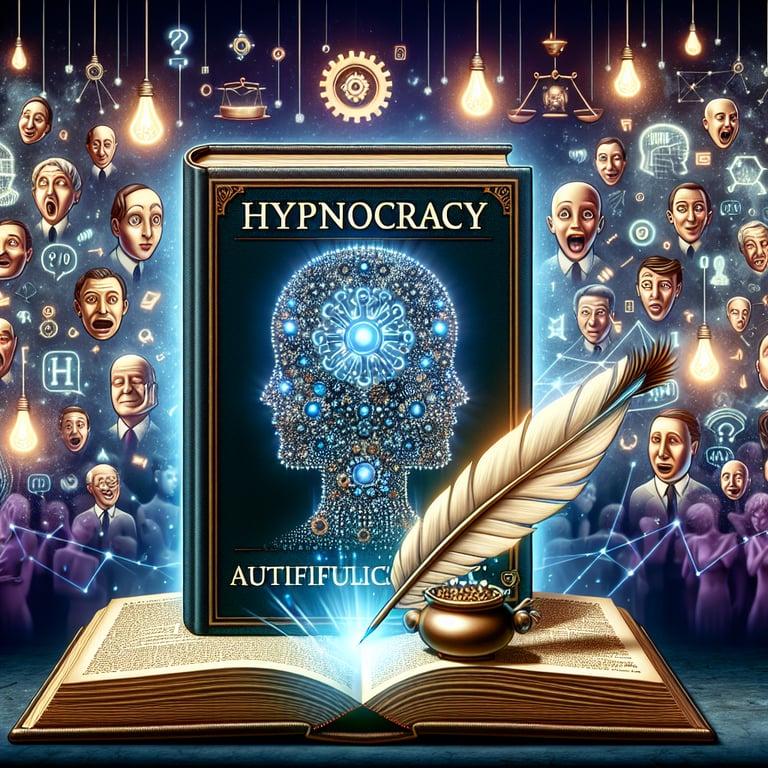 Banner for AI Ghostwrites Bestselling Book 'Hypnocracy,' Sparks Debate on Authorship