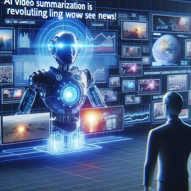 Banner for AI Video Summarization is Revolutionizing How We See News!