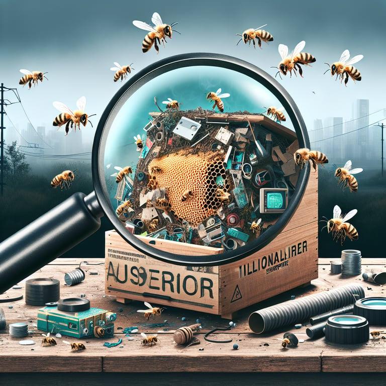 Banner for Elon Musk's Cost-Cutting Buzz: A Potential Honeybee Crisis in the Making