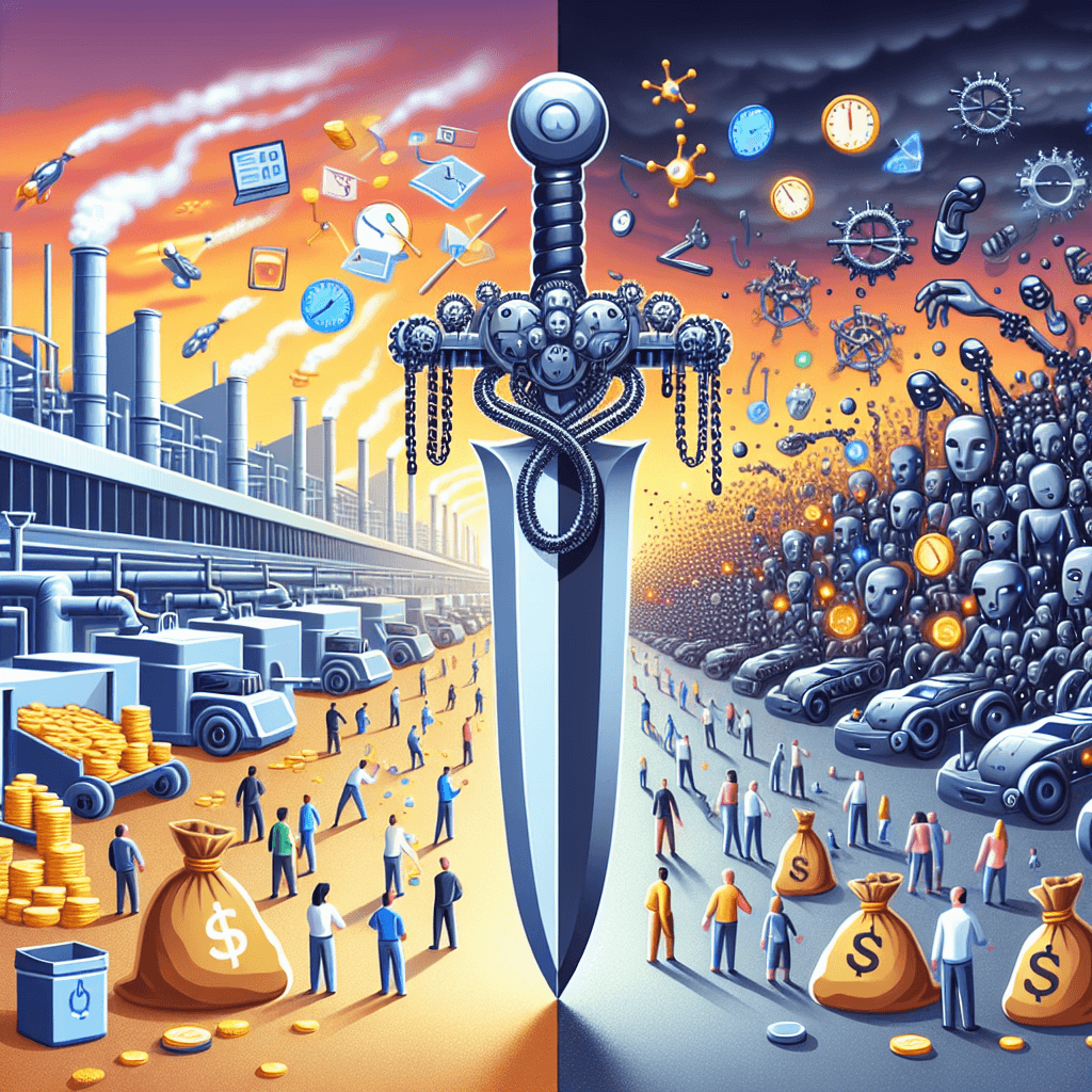 Banner for The Double-Edged Sword of AI: Balancing Productivity and Societal Risks