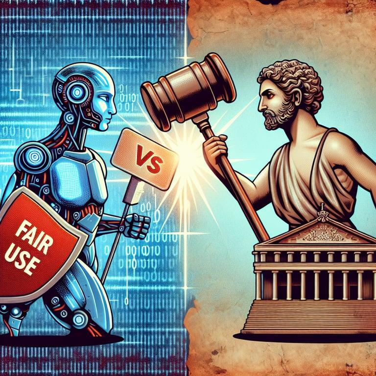 Banner for Meta's Fair Use Defense for AI Training Clashes with UK Copyright Law