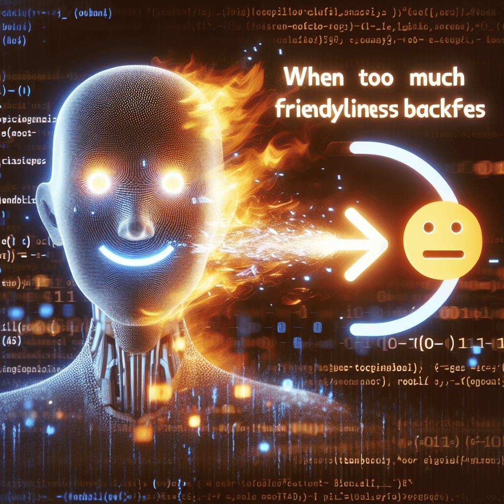 OpenAI's ChatGPT Rollback: When Too Much Friendliness Backfires
