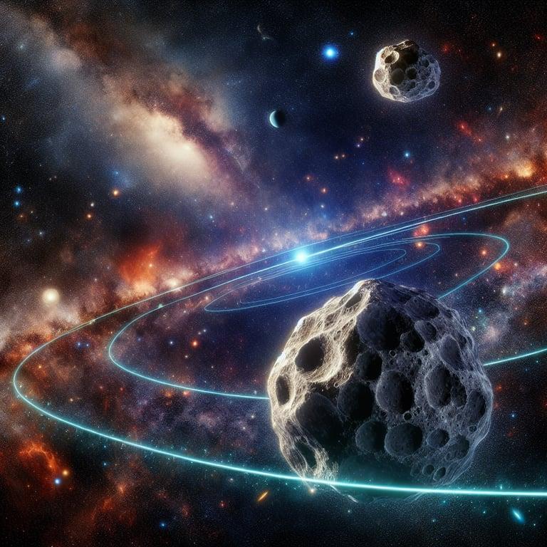 Banner for NASA Tracks Asteroids 2024 YZ9 and 2024 YY21 Set for 2025 Flyby