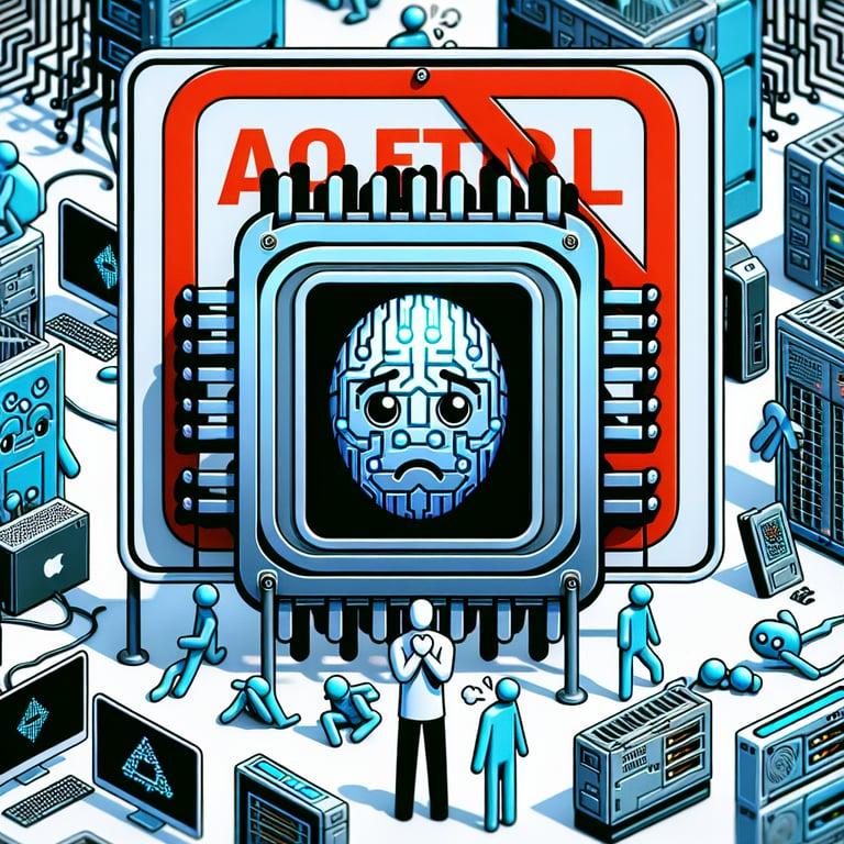 Banner for Biden's AI Chip Export Controls Stir Global Tech Concerns