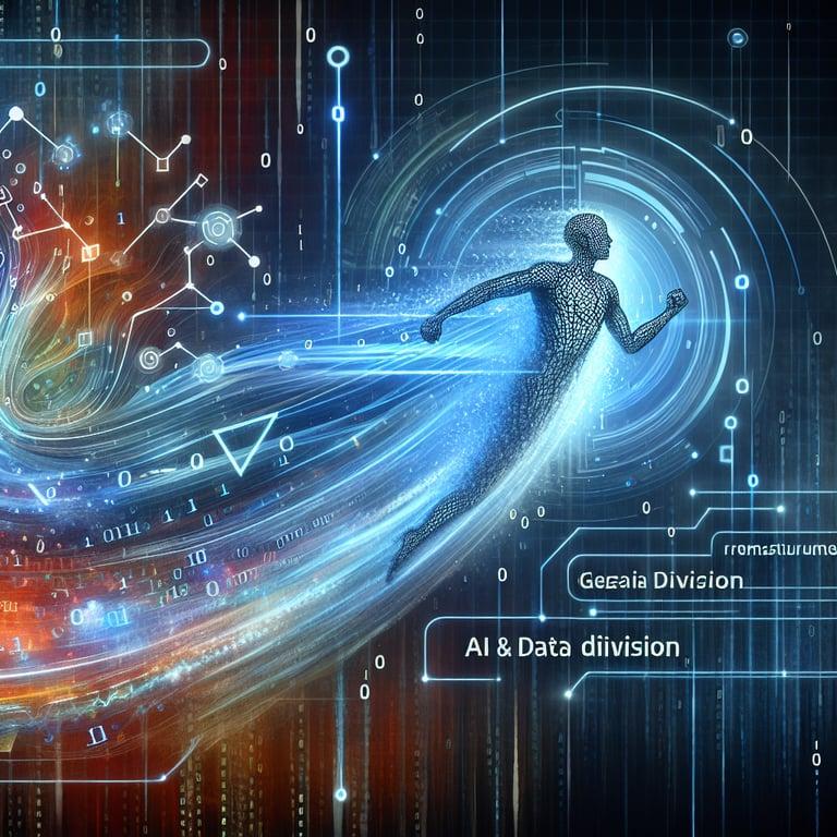 Banner for Amdocs' Bold AI Leap: Restructuring the Future with GenAI & Data Division
