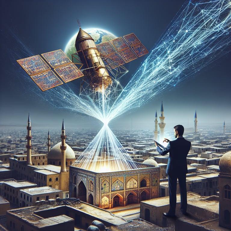 Banner for Elon Musk Supports Open Internet by Activating Starlink in Tehran