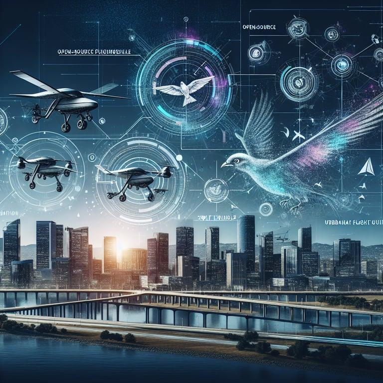 Banner for NASA's RAVEN SWFT: Revolutionizing Urban Air Mobility with Open-Source Flight Control Innovations