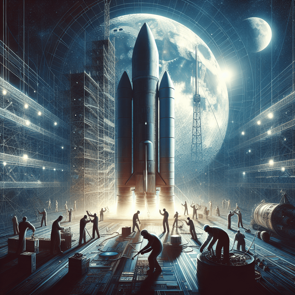 Banner for NASA Makes Significant Progress on Artemis 2 Moon Rocket Assembly