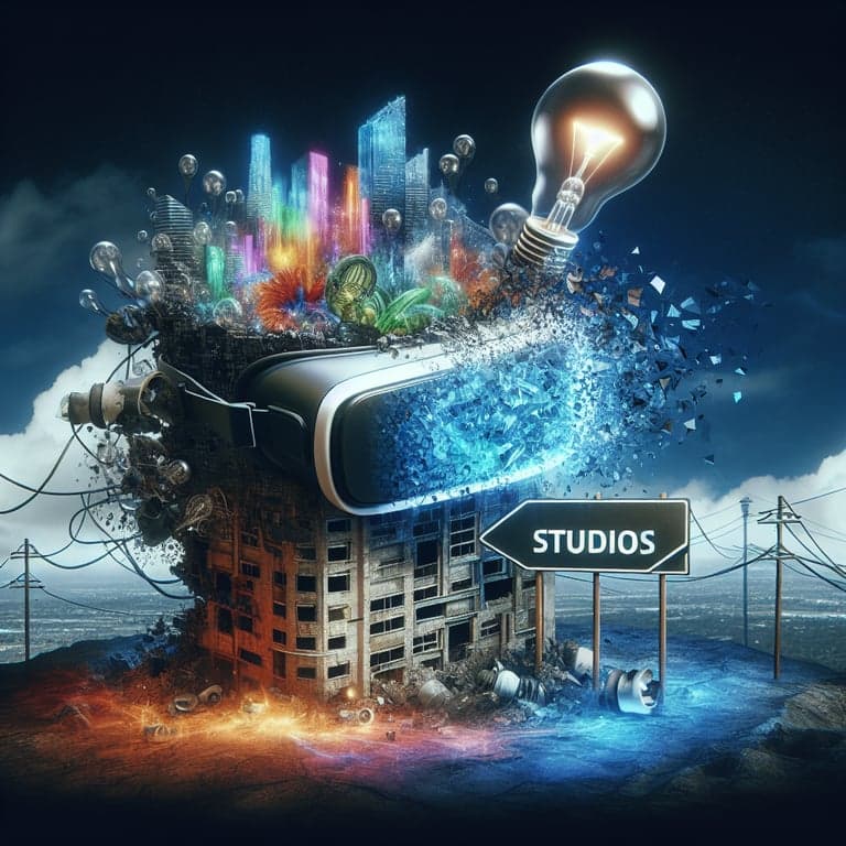 Banner for Meta's Metaverse Makeover: A Reality Check as VR Studios Shut Down