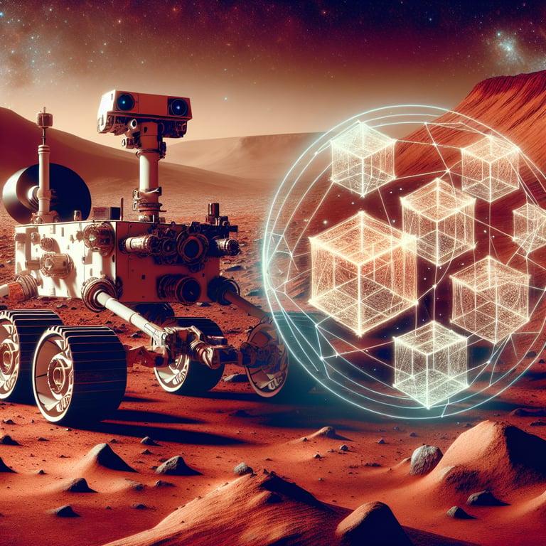 Banner for NASA's Curiosity Rover Unveils Mysterious Boxwork Formations on Mars!