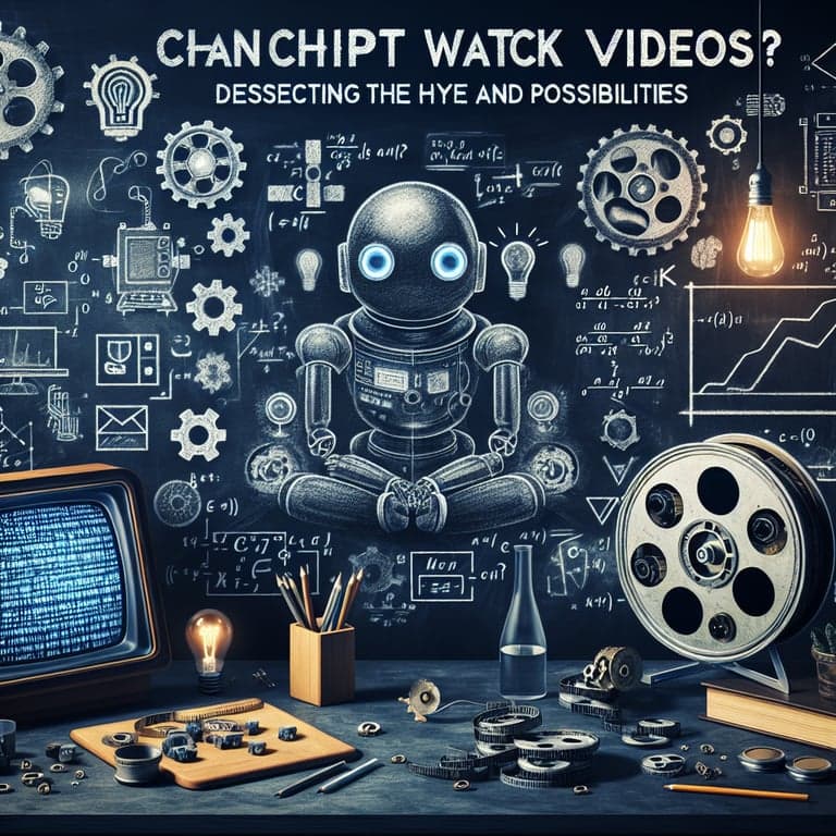 Can ChatGPT Watch Videos? Dissecting the Hype and Possibilities