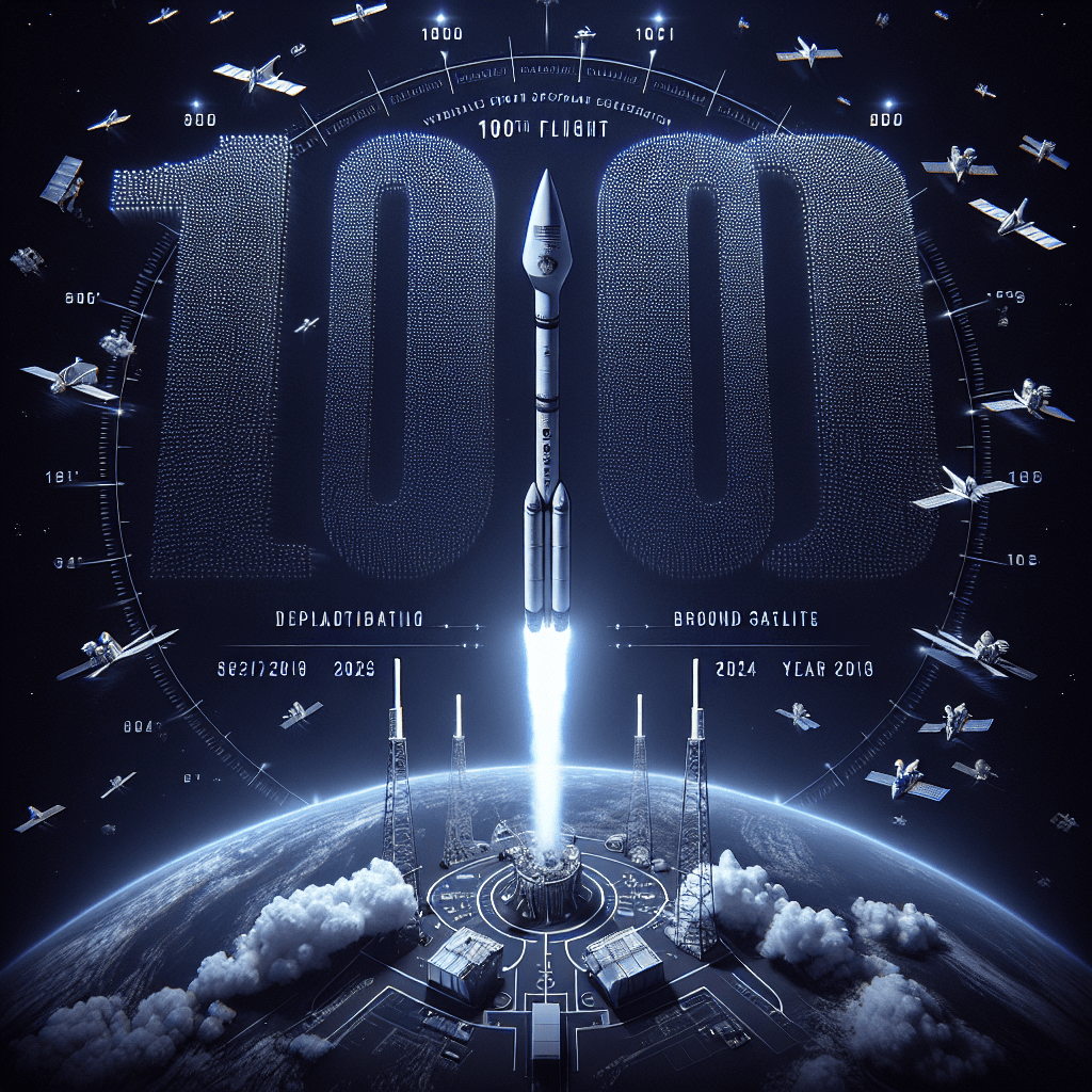 SpaceX Soars with 100th Falcon 9 Flight in 2025 Launching 24 Starlink v2 Mini Satellites