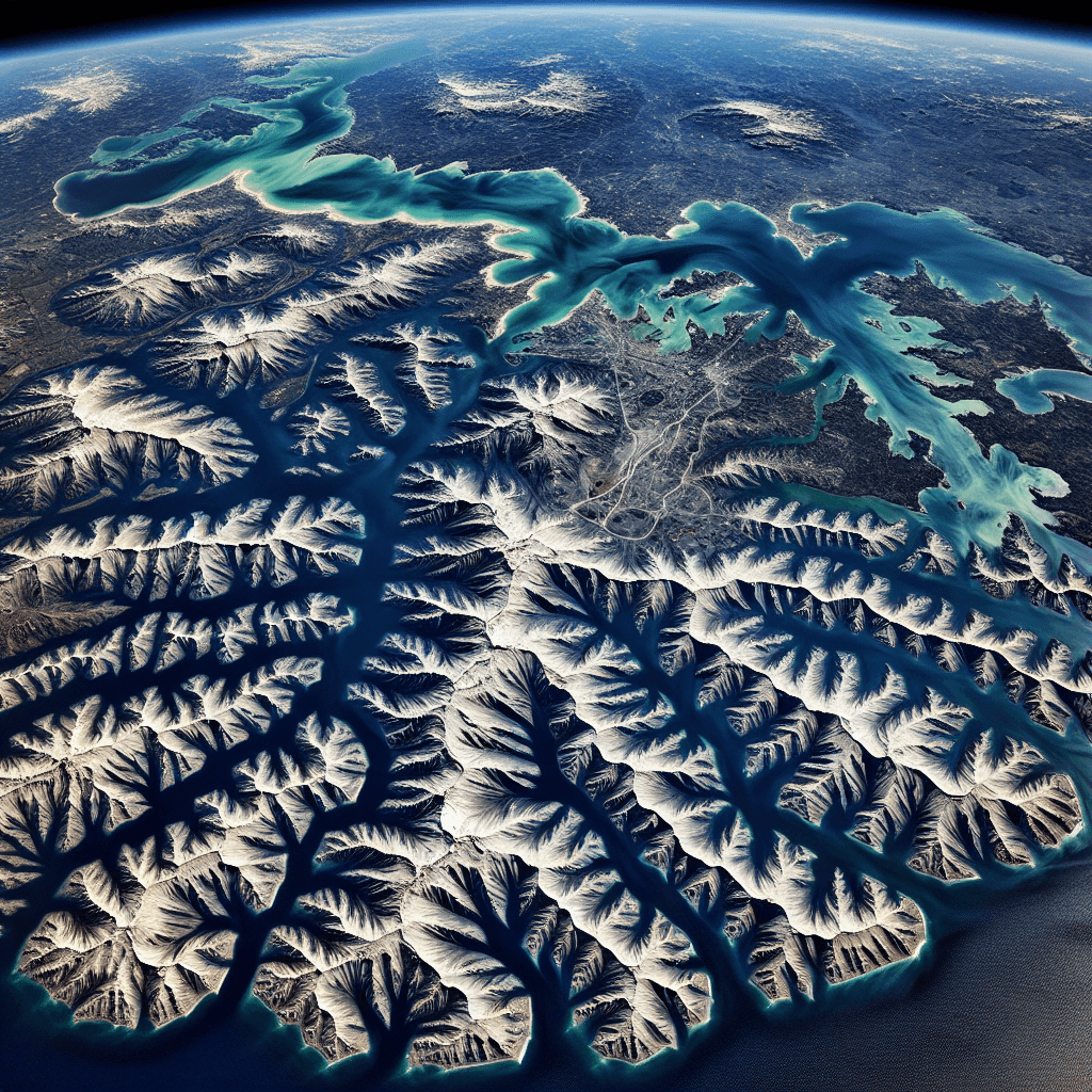 NASA's Stunning Capture of Boston Harbor's Ancient Drumlin Islands: A Geological Marvel