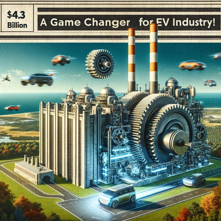 Banner for LGES and GM Jointly Invest $4.3 Billion in Michigan Battery Plant: A Game Changer for EV Industry!